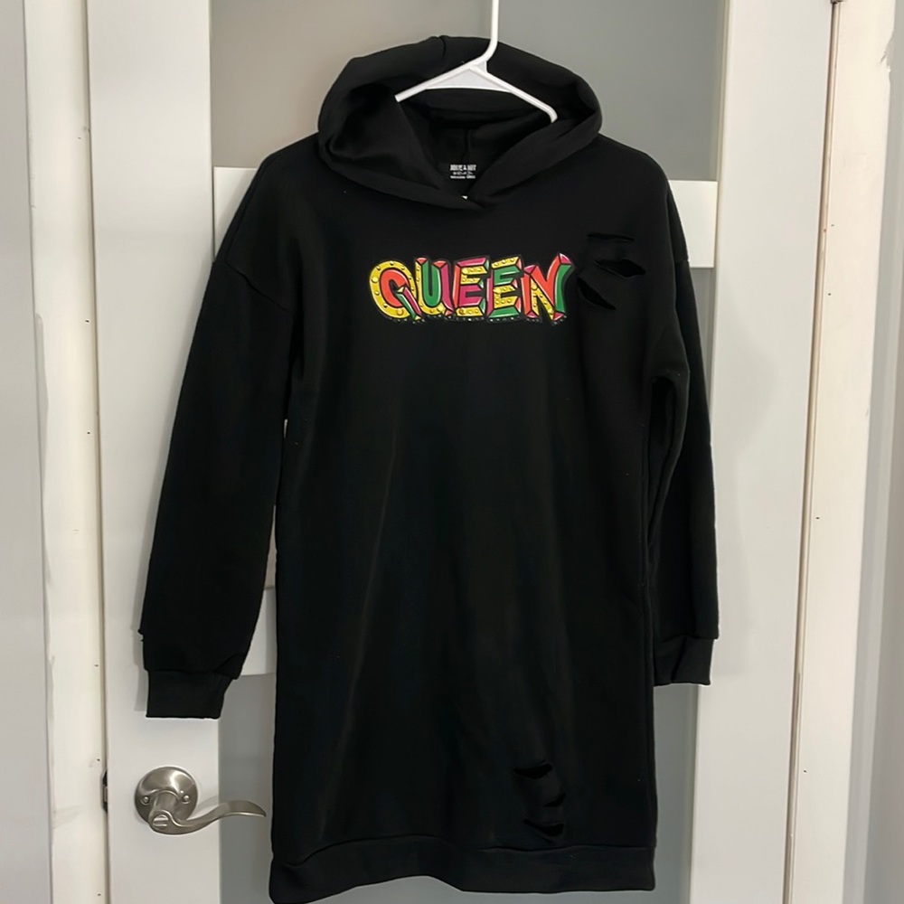 Jolie&Joy black hoodie size S